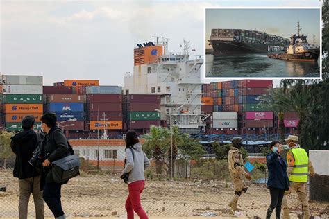 First cargo ships pass through Suez Canal after ‘megaship’ blockage ...