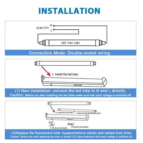 Double Ended Led Tube Wiring Diagram