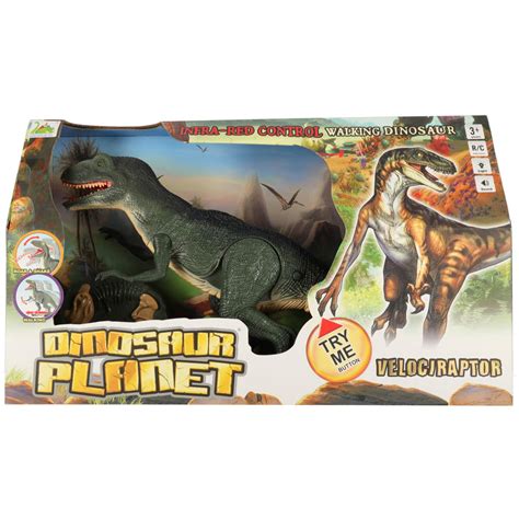 Dinozaur Zdalnie Sterowany Na Pilota Rc Velociraptor D Wi Ki