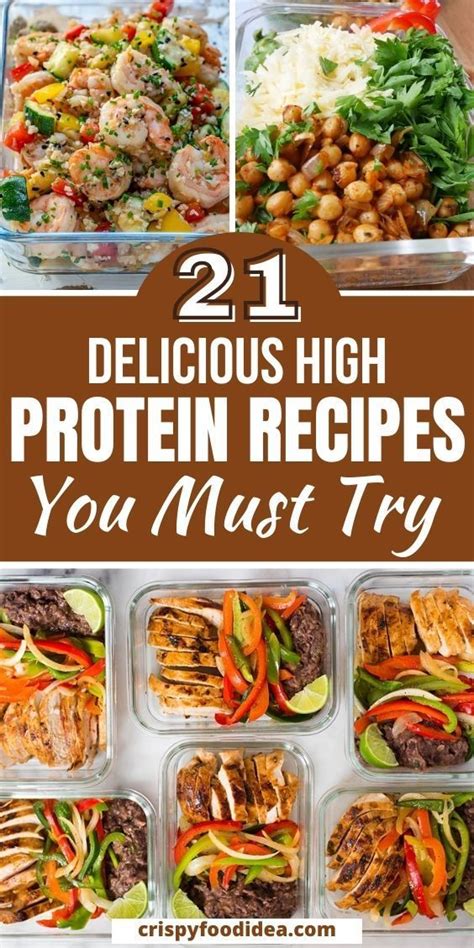 Healthy High Protein Meals High Protein Low Calorie Healthy Lunch