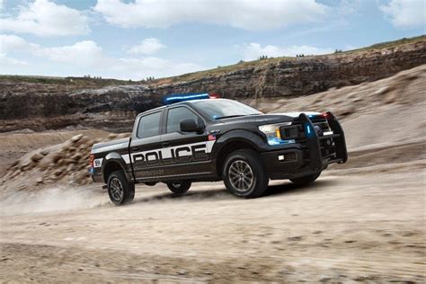 Ford Reveals Industry’s First Police Pursuit Rated Pickup Truck The F 150 Police Responder