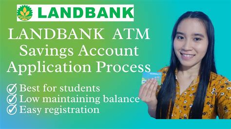 HOW TO OPEN BANK ACCOUNT FOR STUDENTS PAANO MAG OPEN NG LANDBANK ATM