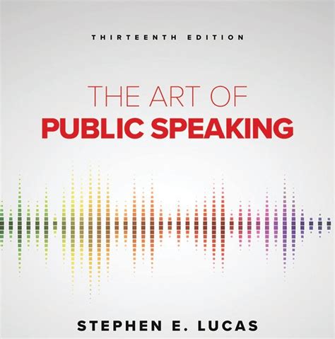 The Art Of Public Speaking 13th Edition Mandi Books