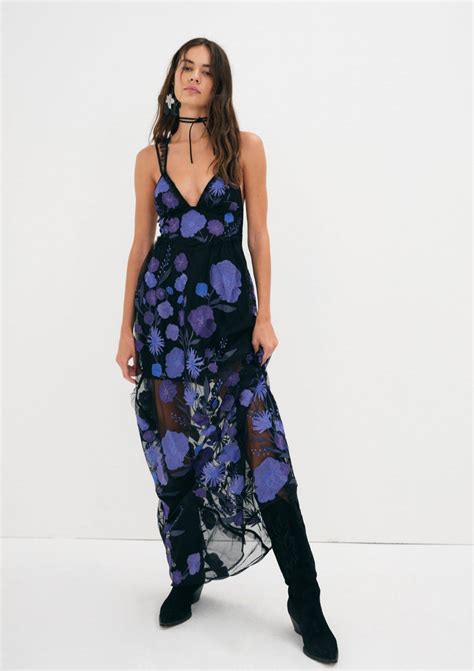 Kaylee Maxi Dress — Purple For Love And Lemons