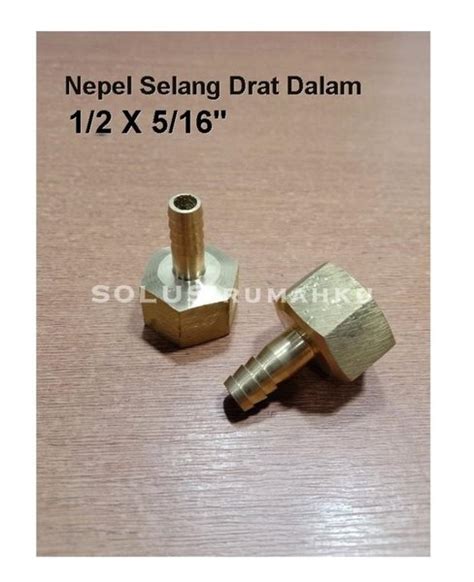 Jual Nepel Drat Dalam Drat U Selang Nepple Nipel Selang Angin