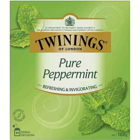 Twinings Pure Peppermint Tea Bags Pack Woolworths