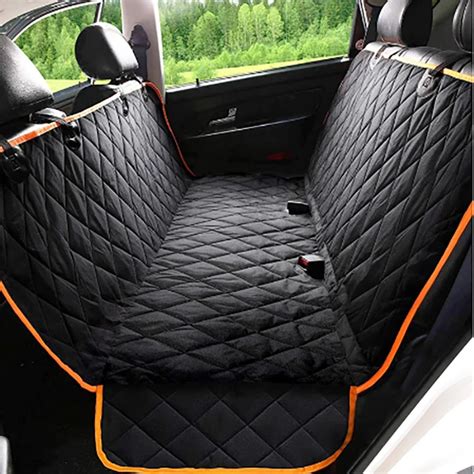 For Tesla Model 3 Y Dog Car Seat Cover View Mesh Pet Carrier Hammock