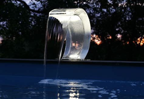 Cascades Ubbink Avec Led Pour Piscine Bois Et Enterr E Petit Prix