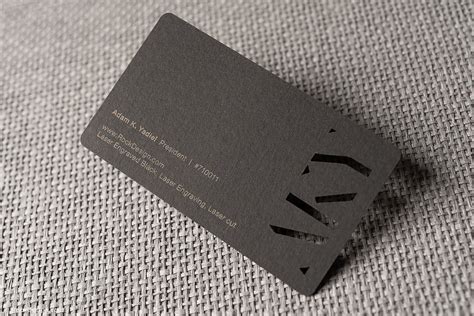 Laser Cut Business Card Templates