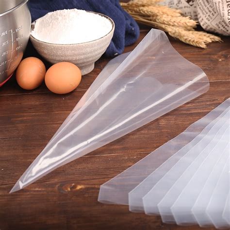 Jual Piping Bag Isi 100 Lembar Plastik Segitiga Papping Bag Icing Bag