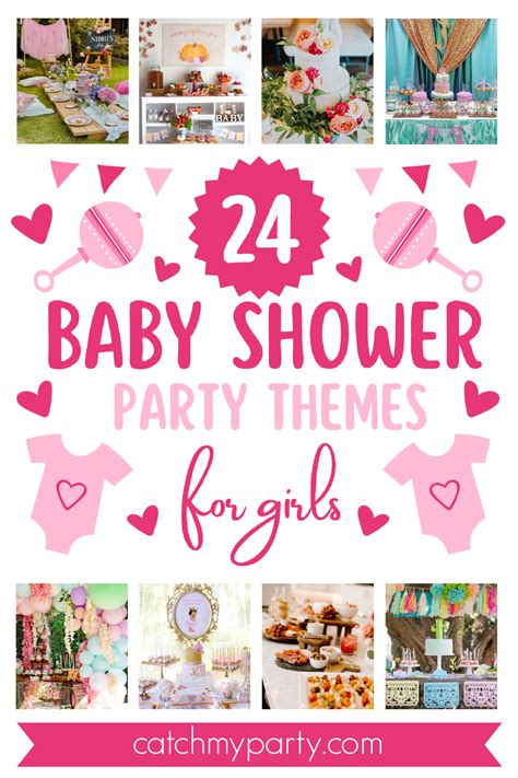 24 MOST POPULAR Girl Baby Shower Themes (2023) | Catch My Party