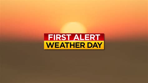 First Alert Weather Day Extended Through Today