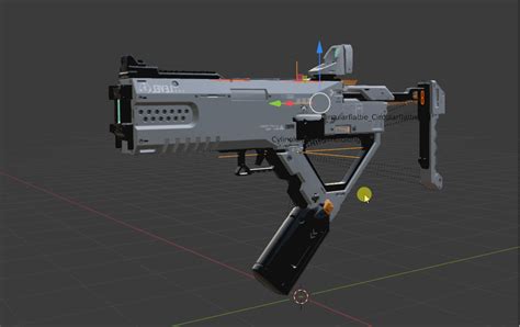 3D Tutorial | How to Make a Gun in Blender