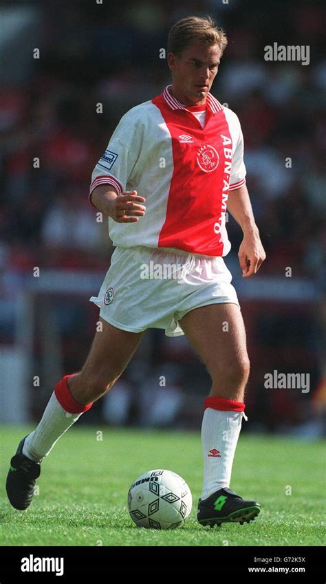 Soccer - Chelsea vs Ajax. Ronald de Boer , Ajax Stock Photo - Alamy