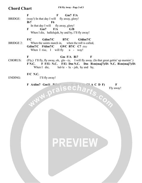 Ill Fly Away Choral Anthem Satb Sheet Music Chords And Lead Sheet Pdf