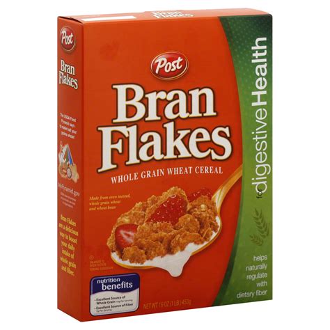 Bran Flakes Cereal 16 Oz 1 Lb 453 G Food And Grocery Breakfast