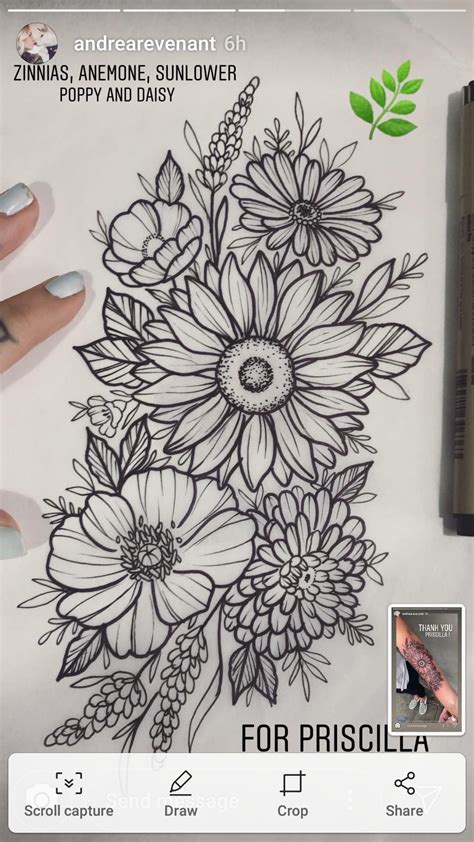 So Pretty Unique Half Sleeve Tattoos Floral Tattoo Sleeve Tattoo