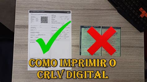 Como Acessar E Imprimir O Novo Documento Digital Do Veiculo Crlv