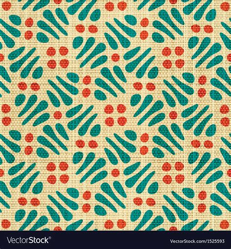 Abstract Textile Print Royalty Free Vector Image