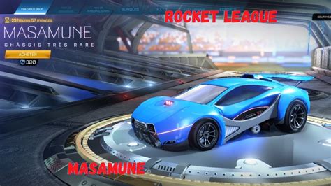 NEW MASAMUNE AUTO BOUTIQUE 23 MAI 2022 ROCKET LEAGUE ITEM SHOP 23 05