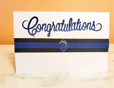 Police Officer Congratulations Card