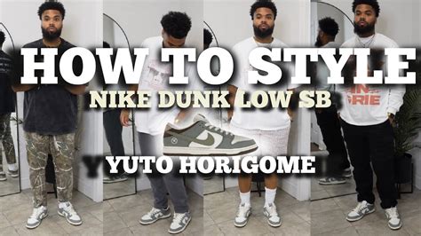 HOW TO STYLE NIKE SB DUNK LOW YUTO HORIGOME ON FOOT REVIEW Outfit