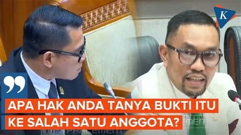 Video Momen Debat Anggota DPR Arteria Dahlan Dan Ahmad Sahroni Soal