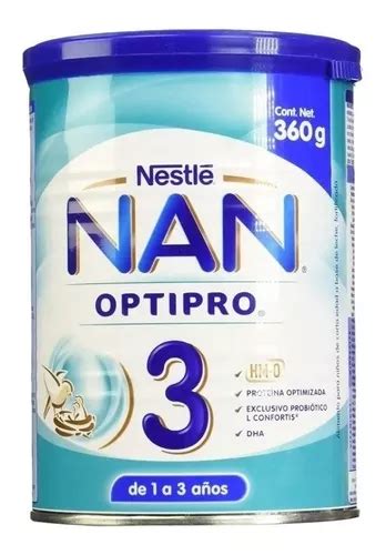 Leche De Fórmula En Polvo Sin Tacc Nestlé Nan Optipro 3 En Lata De 1 De