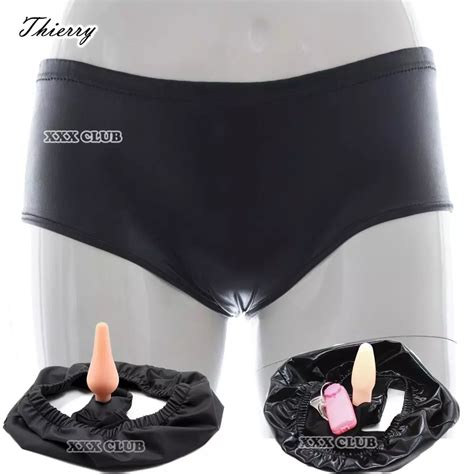 Thierry Unisex Masturbation Panties 9 Types Plug Dildo Vaginal Anal