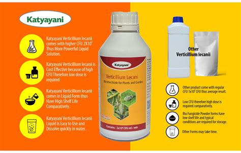 Verticillium Lecanii Bio Pesticide Katyayani Organics