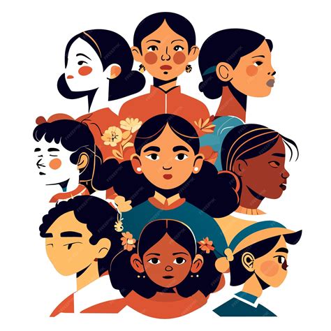 Premium Vector | Exploring multicultural delights flat design for a