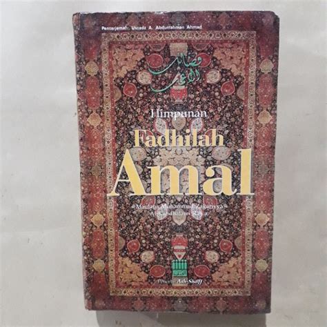 Jual Buku Agama Islam Himpunan Fadhilah Amal Shopee Indonesia