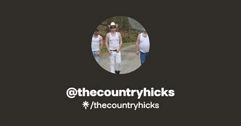 Thecountryhicks Listen On Youtube Spotify Apple Music Linktree