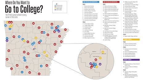 Colleges By State Map