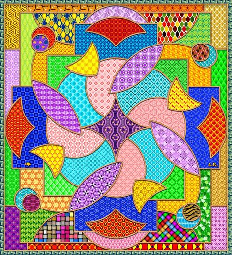 Colorful Fish Painting For Diy Crafts