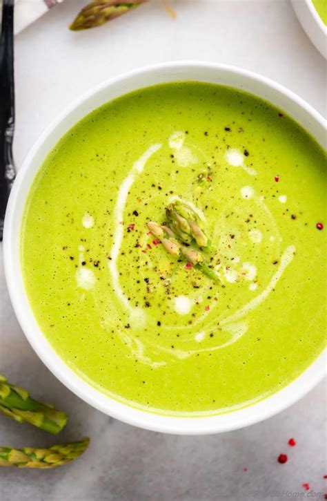 Asparagus Soup Recipe | ChefDeHome.com