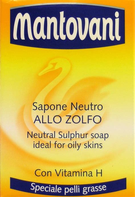 24 X MANTOVANI Saponetta Allo Zolfo 100 GR Amazon It Bellezza