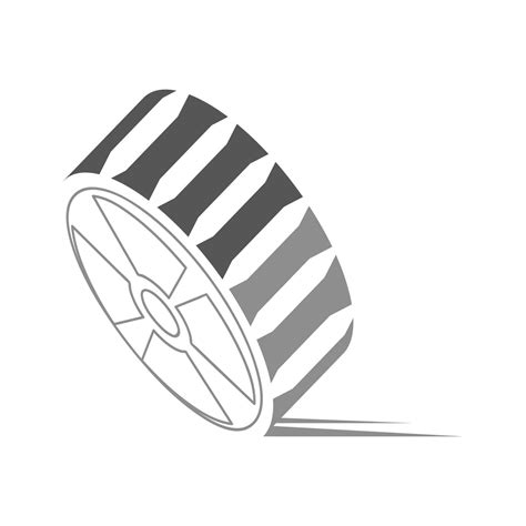 wheel logo vector illustration 23732538 Vector Art at Vecteezy