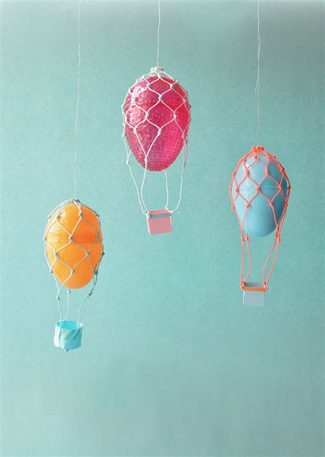 Snowdrop And Company Easter Egg Hot Air Balloons