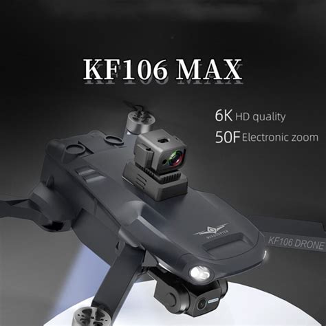 KF106 Max Three Axis Brushless GPS Drone With HD Dual Camera 2 4G WIFI