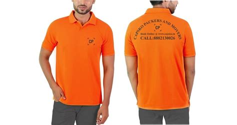 Cotton Red Printed Promotional Tshirt For Garments At Rs