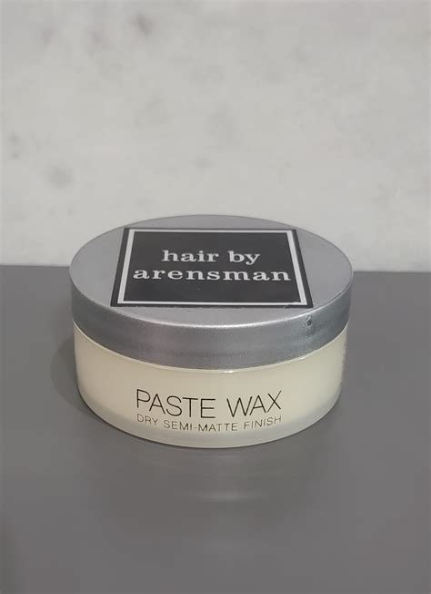 Paste Wax Dry Semi-Matte Finish - Hair By Arensman