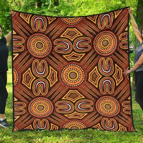 Aio Pride Aboriginal Premium Quilt Indigenous Patterns Ver Aio