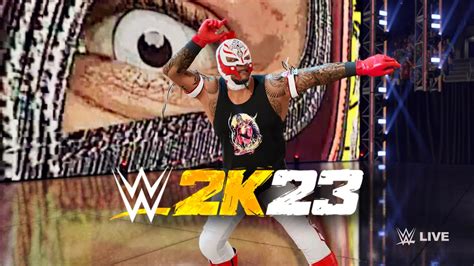 Wwe 2k23 Rey Mysterio Full Entrance Ps5 4k Youtube