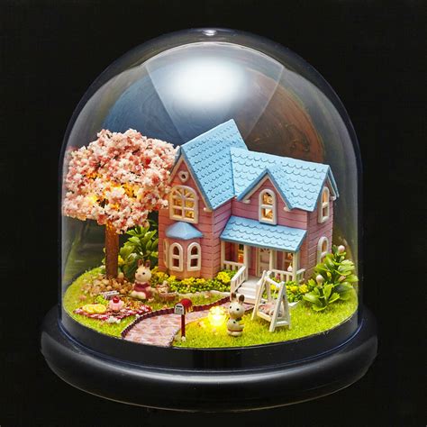 Diy Poppenhuis Meubels Miniatuur D Puzzel Houten Grandado