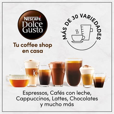 Café con leche intensidad 7 estuche 30 cápsulas NESCAFE DOLCE GUSTO