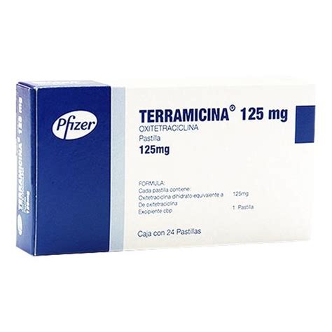 Terramicina 125 Mg Troc Con 24 Farmacia Herrera