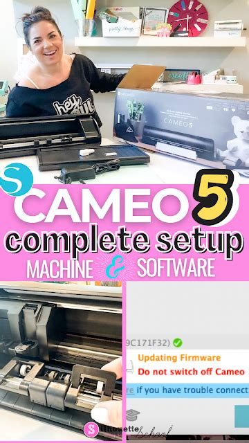 How To Setup Silhouette Cameo 5 Start To Finish Don T Worry It S Easy Silhouette School