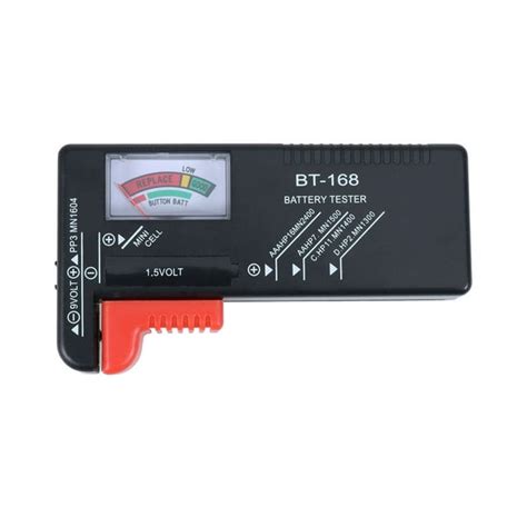 Battery Tester Universal Battery Checker For Aa Aaa C D 9v 15v Button Cell Batteries Model Bt