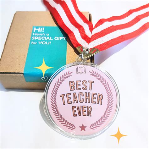 Jual Medali Hari Guru Teachers Day Kado Untuk Guru Custom Medali